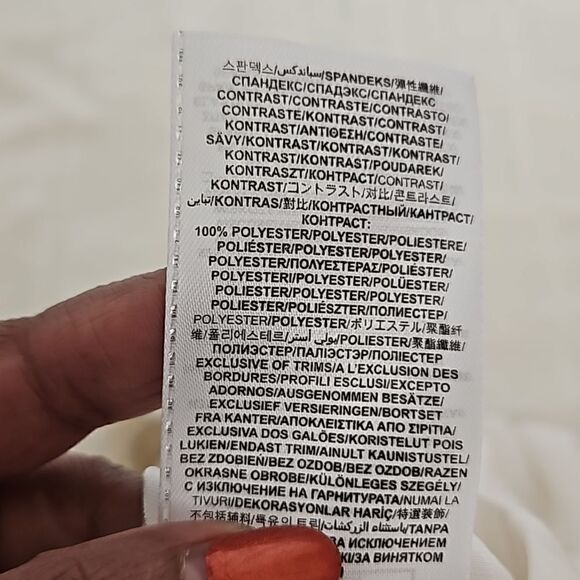 Marciano Women's Puff Sleeves With Elastic Waistband Size Small Off White - Picture 7 of 16